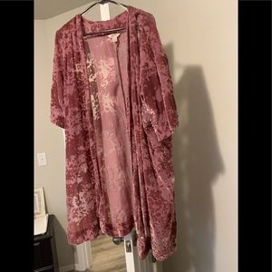 Velvet kimono